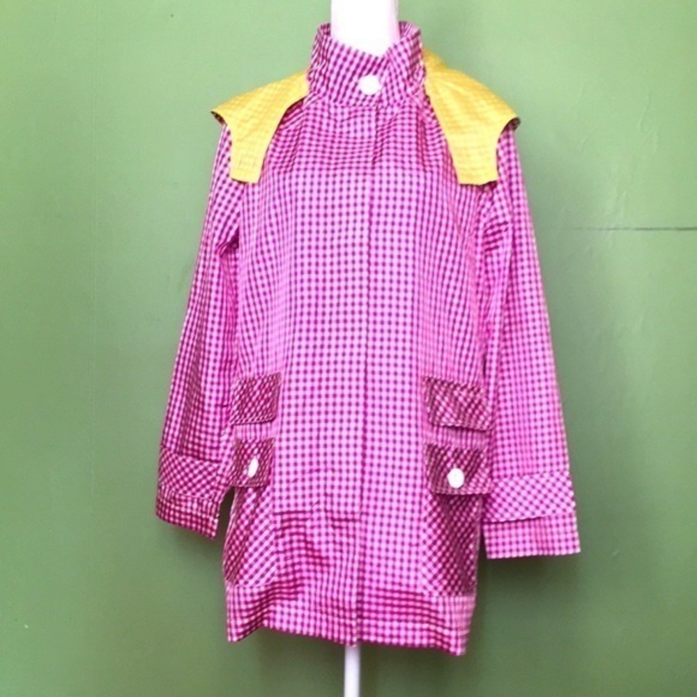 UbU pink and white checked‎ slicker